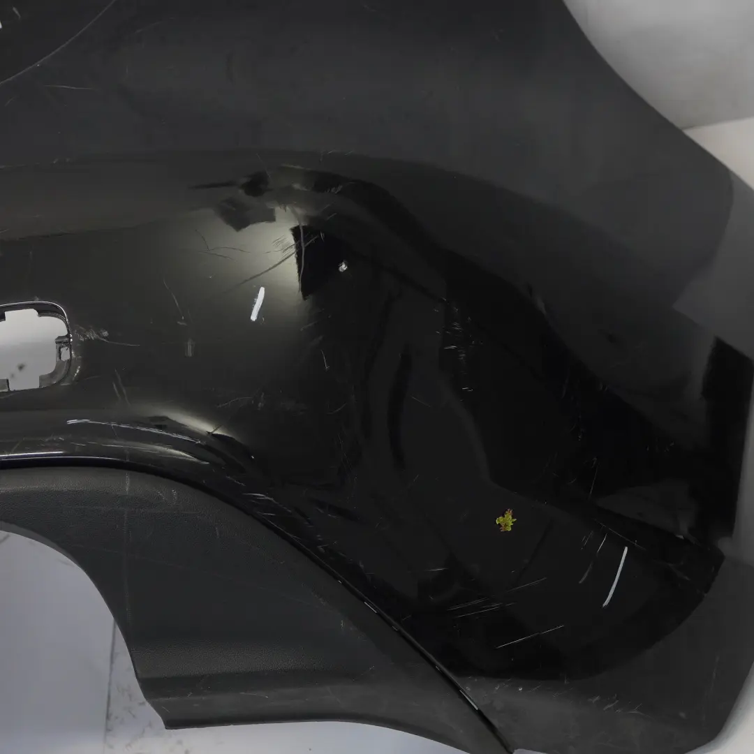 Mercedes W176 Bumper Rear Trim Panel Cover Kosmos Cosmic Black Metallic - 191 - SKU A1768800440-KB - Part number A1768800440