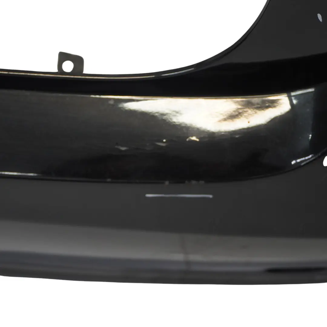 Bumper Rear Trim Panel Cover Kosmos Cosmic Black Metallic - 191 to Mercedes W176 with Part number A1768800440 Mercedes W176 Bumper Rear Trim Panel Cover Kosmos Cosmic Black Metallic - 191 - SKU A1768800440-KB - Part number A1768800440