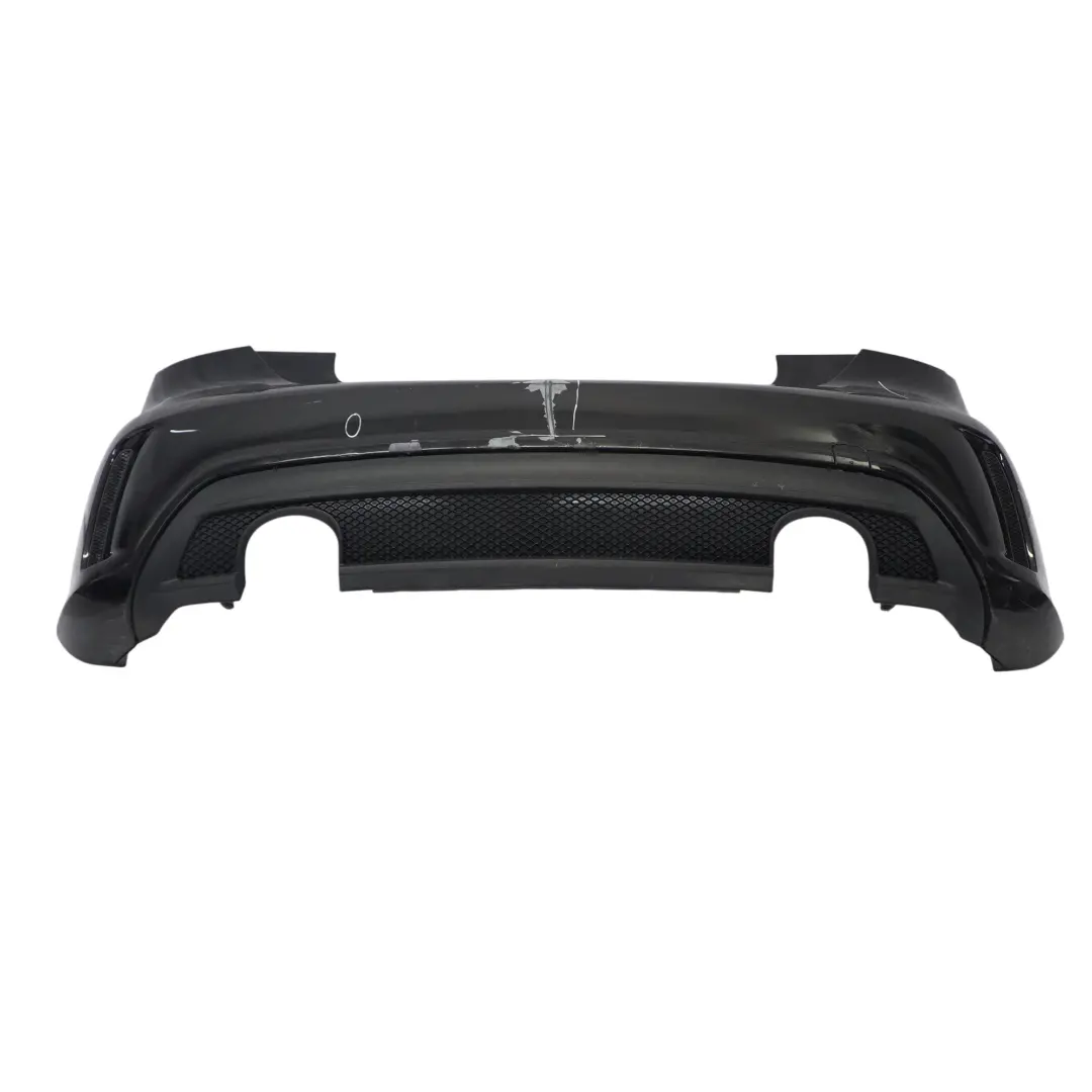 Mercedes W176 Bumper Rear Trim Panel AMG Kosmos Black Metallic - 191 - SKU A1768805740-KB - Part number A1768805740