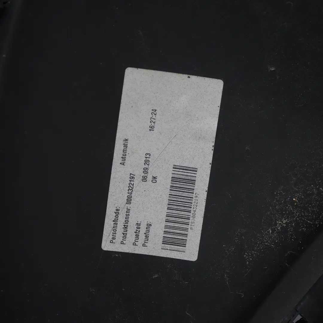 Bumper Rear Trim Panel AMG Kosmos Black Metallic - 191 to Mercedes W176 with Part number A1768805740 Mercedes W176 Bumper Rear Trim Panel AMG Kosmos Black Metallic - 191 - SKU A1768805740-KB - Part number A1768805740