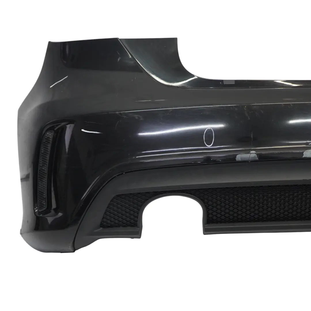 Zderzak Tylny AMG Kosmos Black Czarny Metallic - 191 do Mercedes W176 o numerze A1768805740 Mercedes W176 Zderzak Tylny AMG Kosmos Black Czarny Metallic - 191 - SKU A1768805740-KB - Numer Części A1768805740