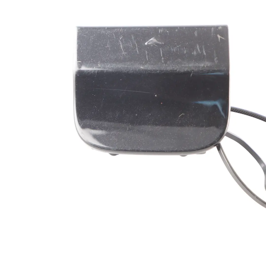 Bumper Towing Eye Hook Cover Cosmos Black - 303 to Mercedes W176 Rear with Part number A1768852122 Mercedes W176 Rear Bumper Towing Eye Hook Cover Cosmos Black - 303 - SKU A1768852122-KB - Part number A1768852122