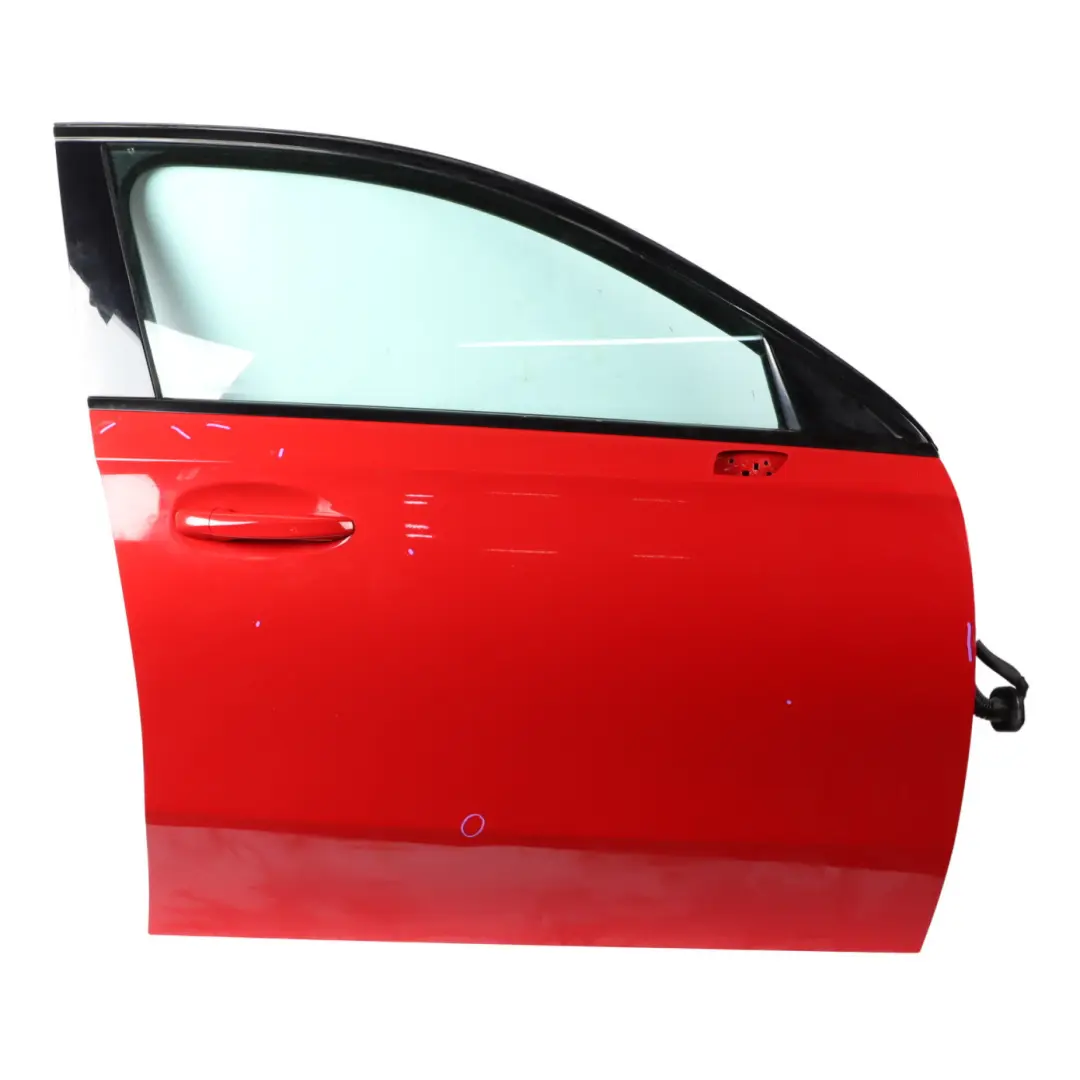Door Front Right O/S A-Class Jupiter Red - 589 to Mercedes W177 with Part number A1777206205 Mercedes W177 Door Front Right O/S A-Class Jupiter Red - 589 - SKU A1777206205-JUR - Part number A1777206205