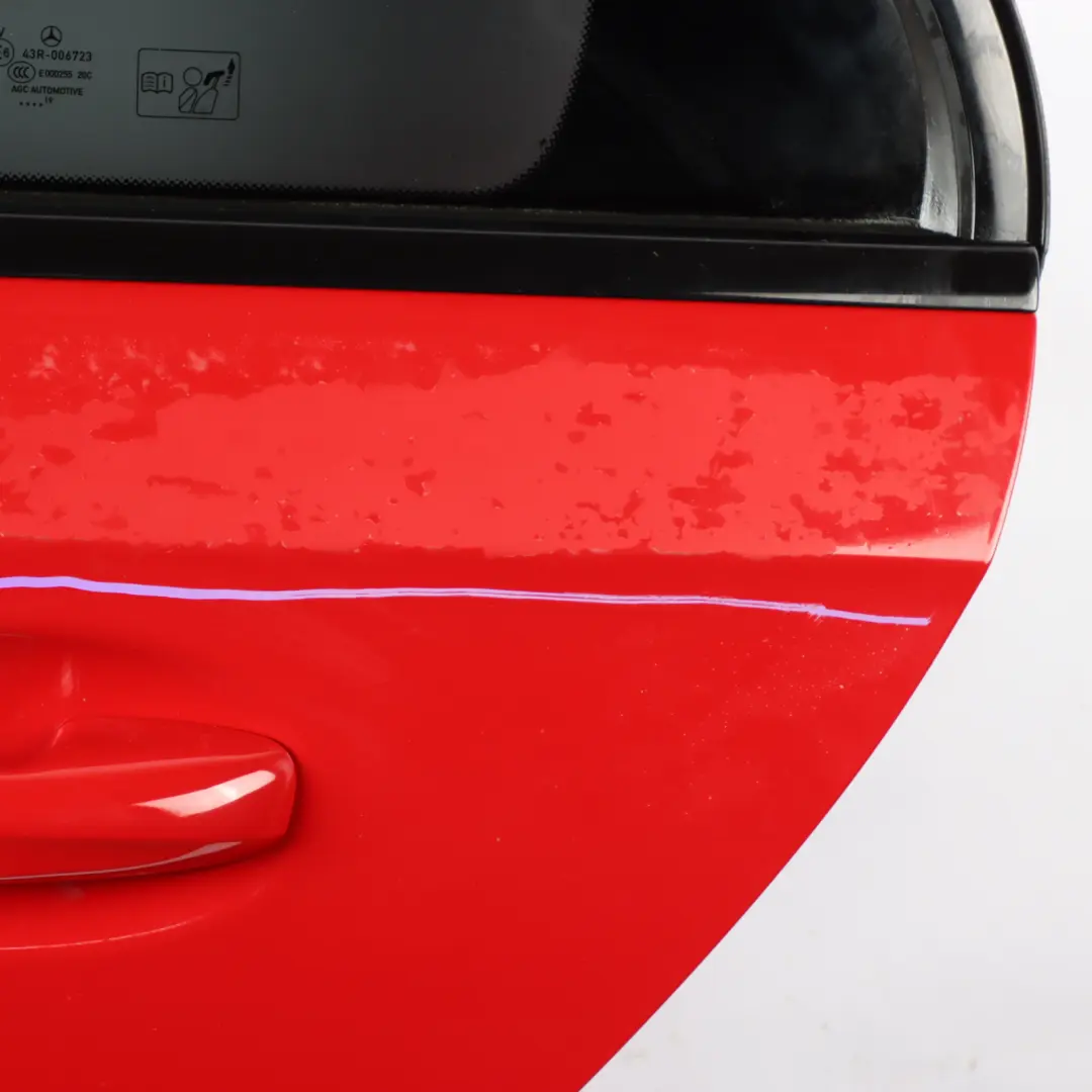 Mercedes W177 Door Rear Left N/S A-Class Jupiter Red - 589 - SKU A1777301300-JUR - Part number A1777301300