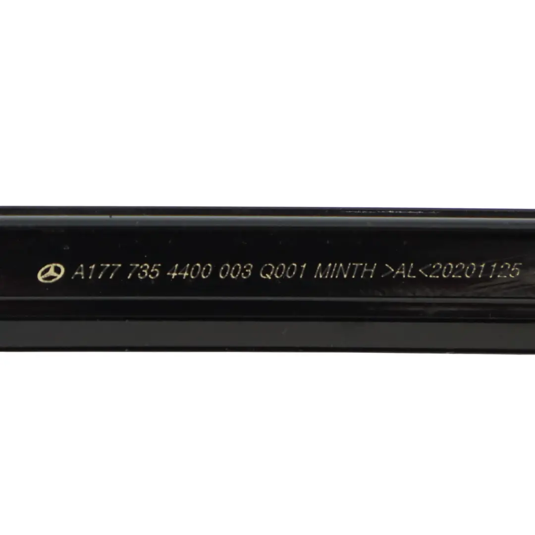 Door Window Strip Trim Rear Right O/S to Mercedes W177 with Part number A1777354400 Mercedes W177 Door Window Strip Trim Rear Right O/S - SKU A1777354400 - Part number A1777354400