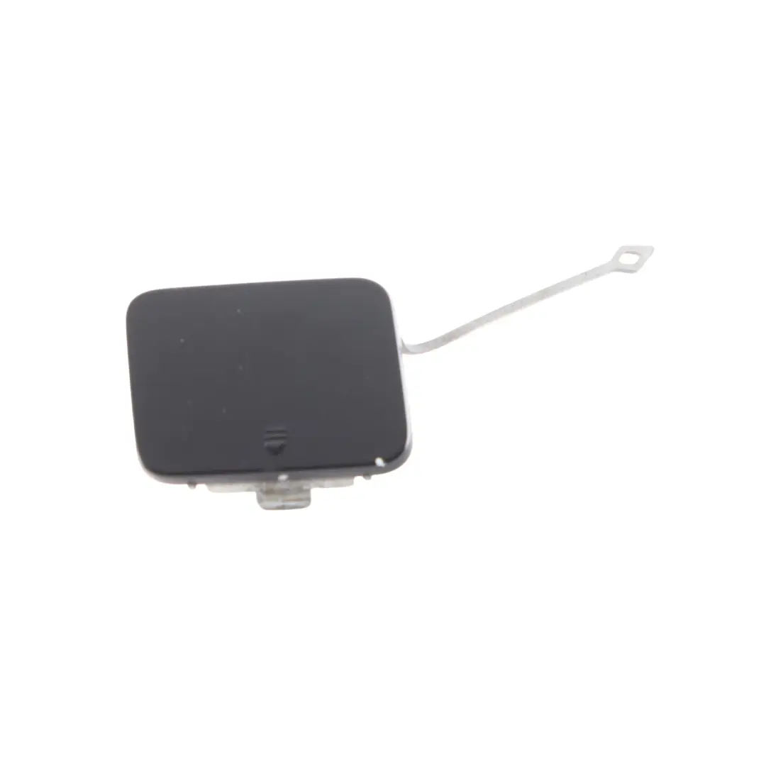 Bumper Flap Towing Eye Cover Schwarz Black - 040 to Mercedes CL203 Rear with Part number A2038851126 Mercedes CL203 Rear Bumper Flap Towing Eye Cover Schwarz Black - 040 - SKU A2038851126-SCW - Part number A2038851126