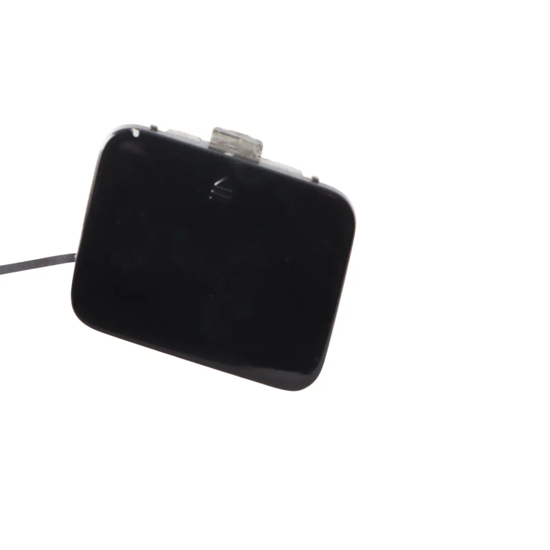 Bumper Flap Towing Eye Cover Schwarz Black - 040 to Mercedes CL203 Rear with Part number A2038851126 Mercedes CL203 Rear Bumper Flap Towing Eye Cover Schwarz Black - 040 - SKU A2038851126-SCW - Part number A2038851126