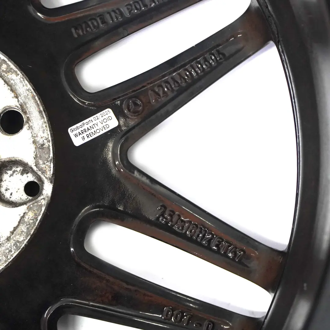 Rueda Delantera Llanta Aleación 18" ET:47 7.5J para Mercedes W204 AMG con número de pieza A2044010604 Mercedes W204 AMG Rueda Delantera Llanta Aleación 18" ET:47 7.5J - SKU A2044010604-1 - Número de pieza A2044010604