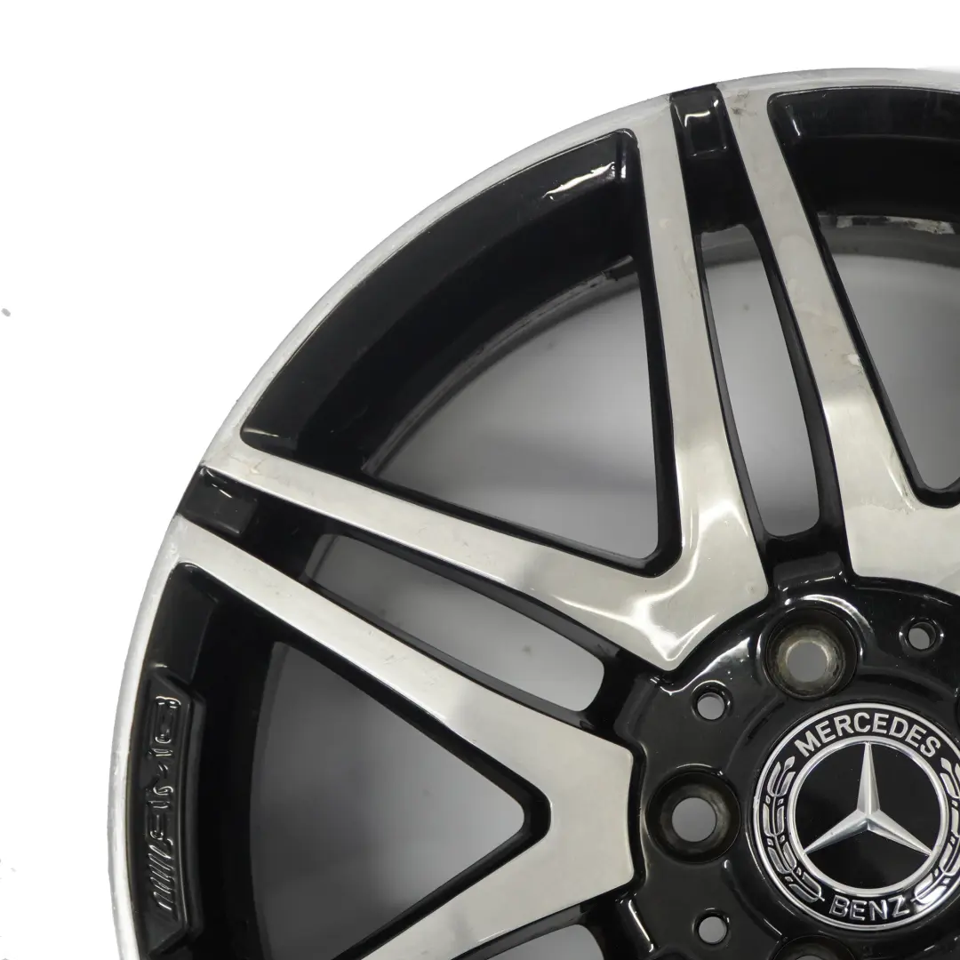 Vorderrad Felge 18" Doppelspeiche ET:47 7.5J für Mercedes W204 AMG mit Teilenummer A2044010604 Mercedes W204 AMG Vorderrad Felge 18" Doppelspeiche ET:47 7.5J - SKU A2044010604-1 - Teilenummer A2044010604