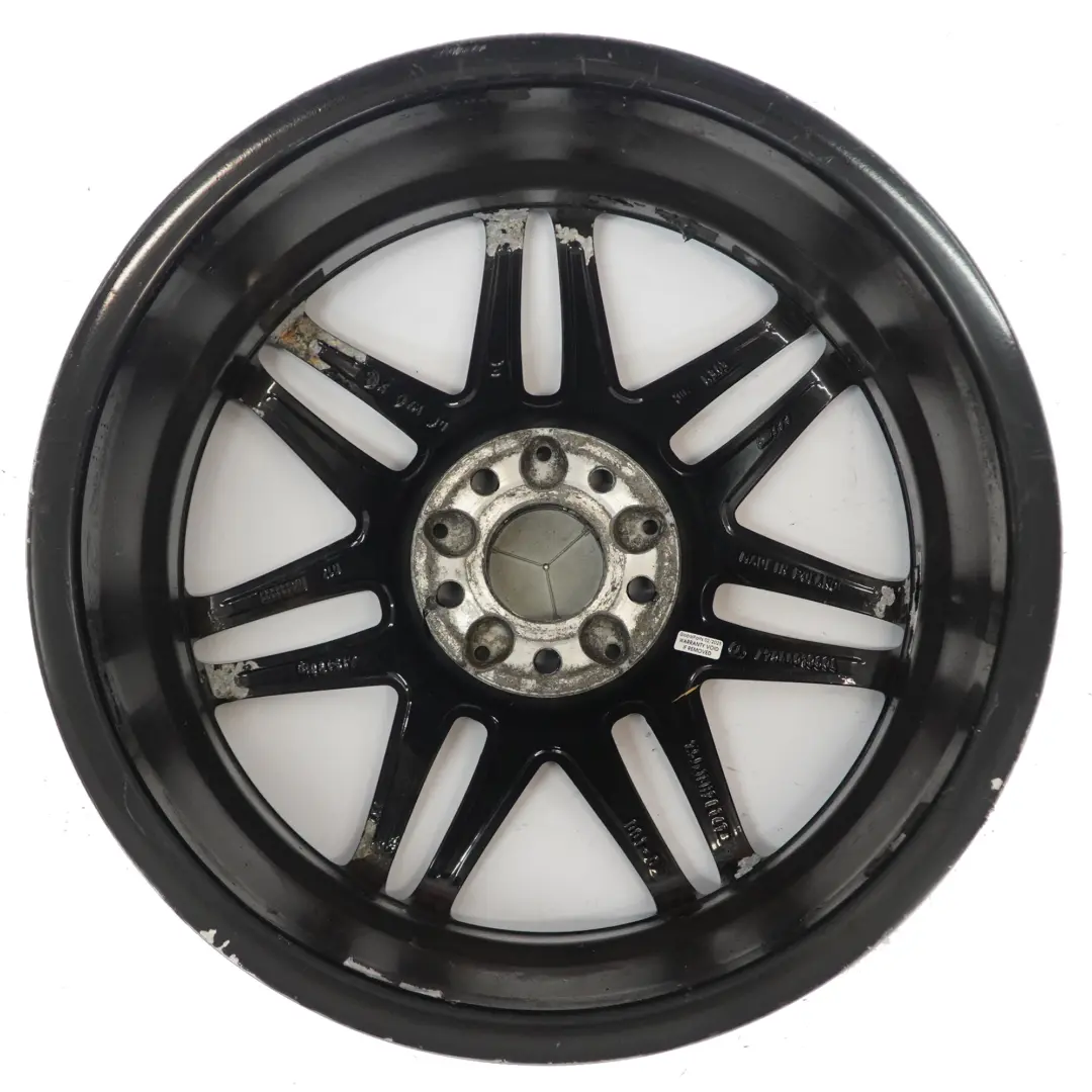 Mercedes W204 AMG Front Wheel Alloy Rim 18" Double Spoke ET:47 7.5J - SKU A2044010604-2 - Part number A2044010604
