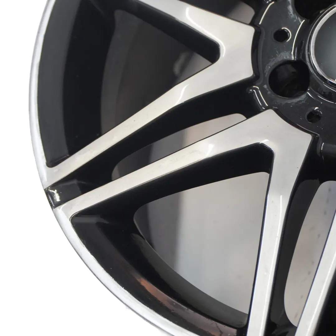 Mercedes W204 AMG Front Wheel Alloy Rim 18" Double Spoke ET:47 7.5J - SKU A2044010604-2 - Part number A2044010604