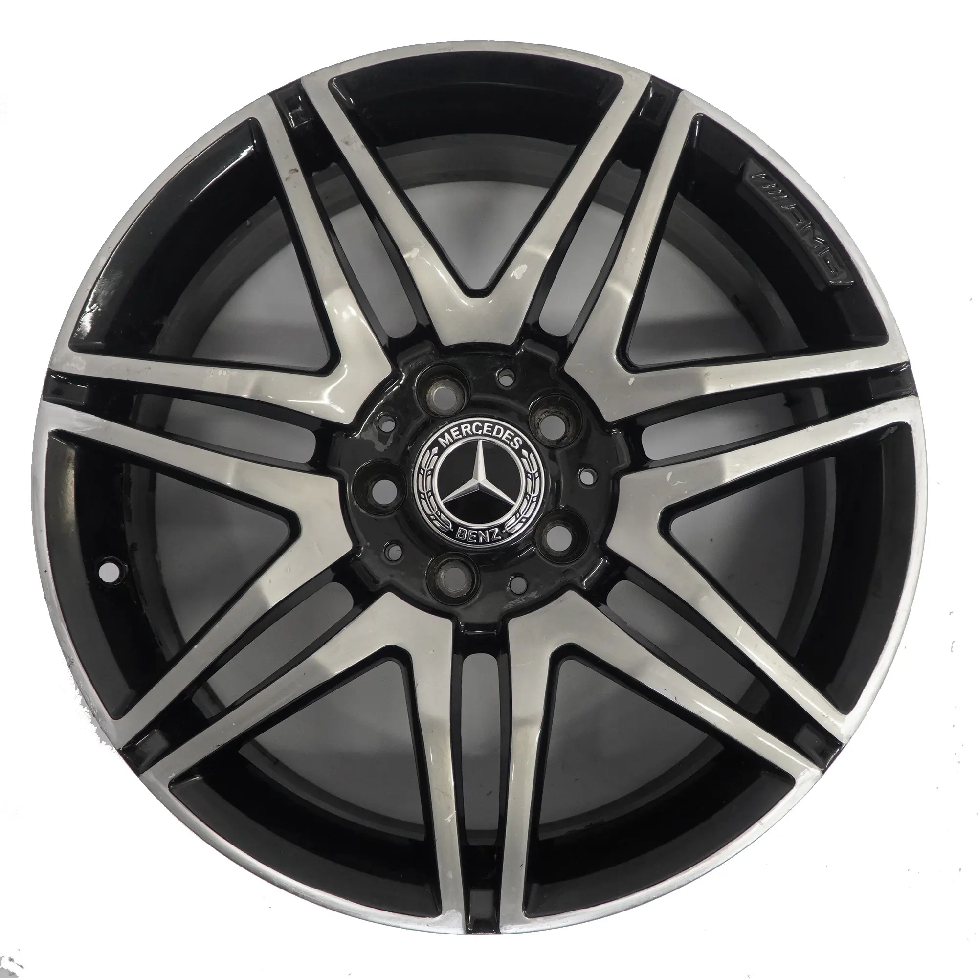 Mercedes W204 AMG Rear Wheel Alloy Rim 18" Double Spoke ET:54 8.5J A2044010704
