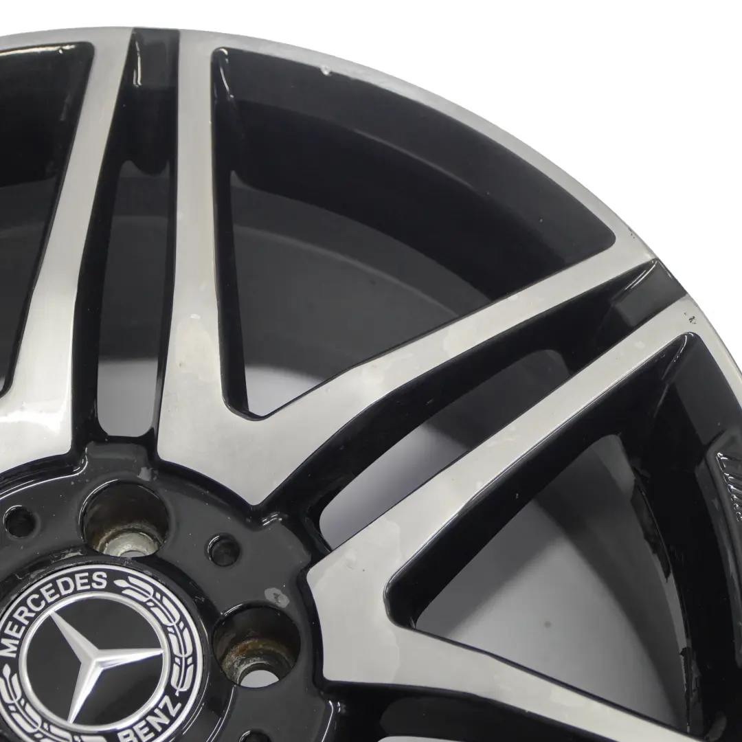 Mercedes W204 AMG Rear Wheel Alloy Rim 18" Double Spoke ET:54 8.5J - SKU A2044010704-2 - Part number A2044010704