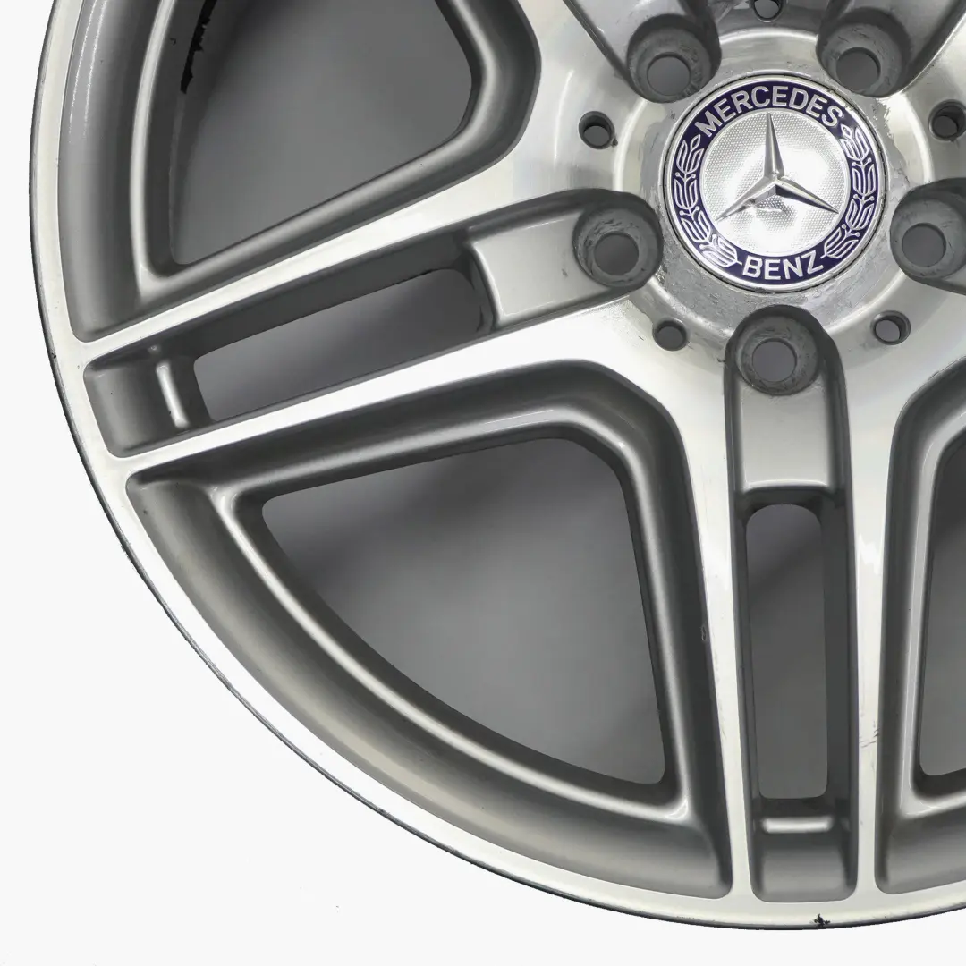 Mercedes W204 AMG Cerchio posteriore in lega argento 18" 8,5J ET:54 - SKU A2044014202-1 - Numero di parte A2044014202
