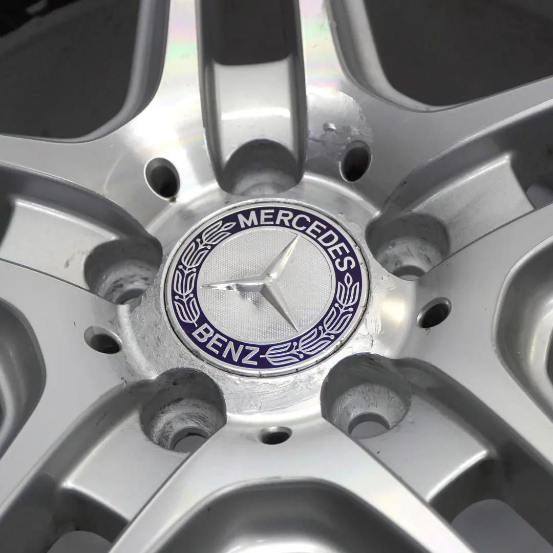 Mercedes W204 AMG Cerchio posteriore in lega argento 18" 8,5J ET:54 - SKU A2044014202-1 - Numero di parte A2044014202