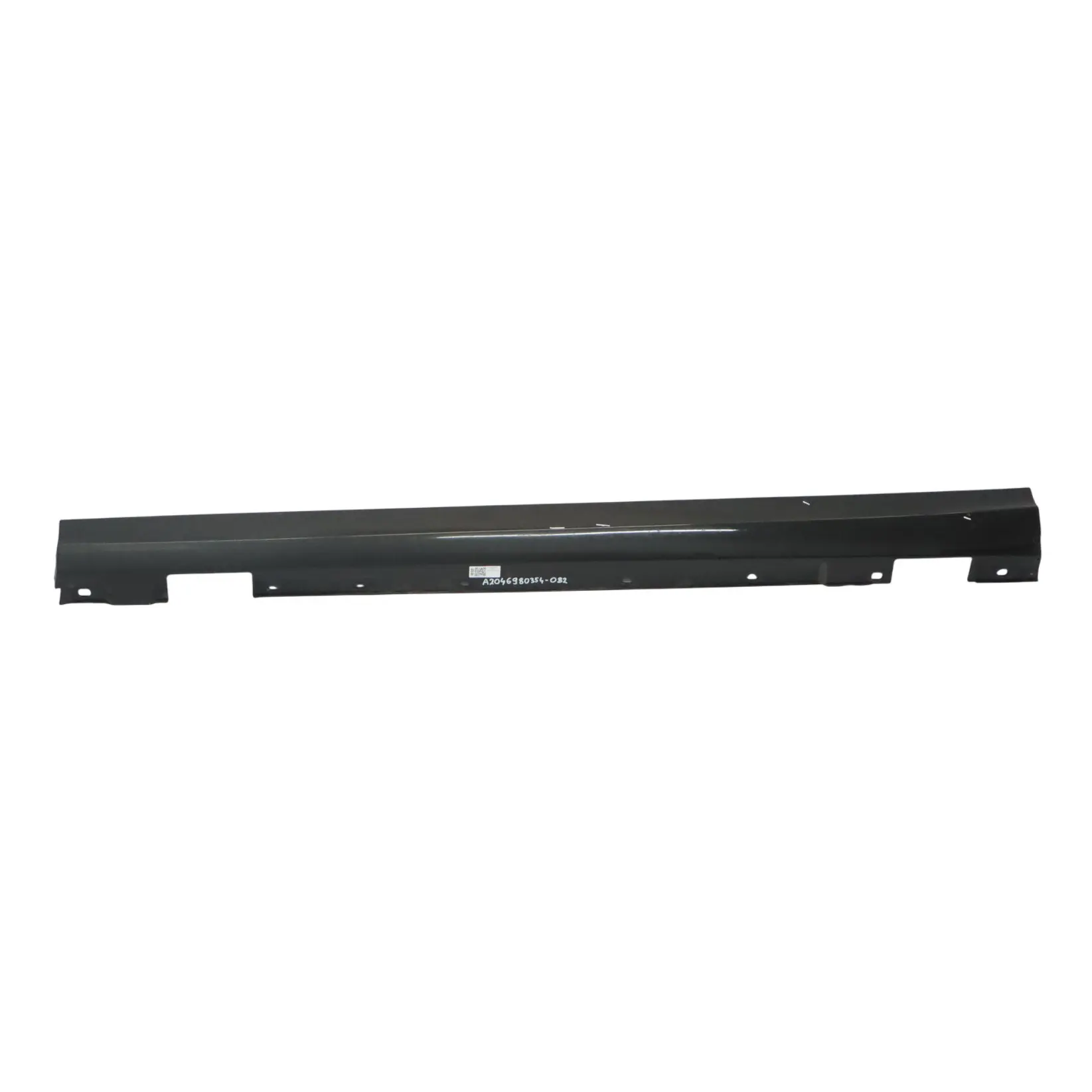Mercedes W204 Seiten Schweller Abdeckung Links Obsidian Schwarz Metallic - 197