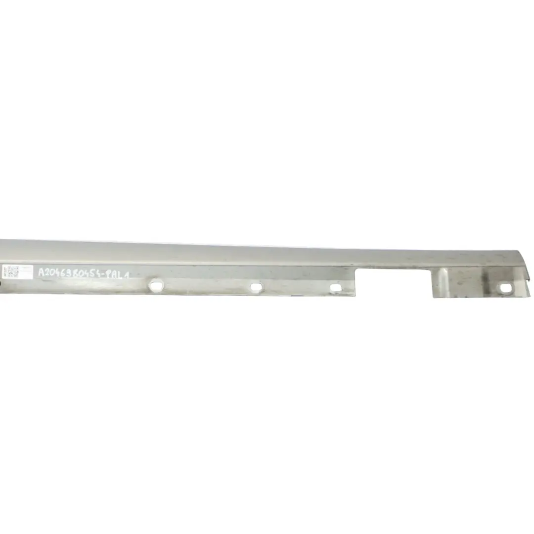 Mercedes W204 Jupe Latérale De Seuil De Porte Droite Palladium Silver 792 - SKU A2046980454-PAL1 - Numéro de pièce A2046980454