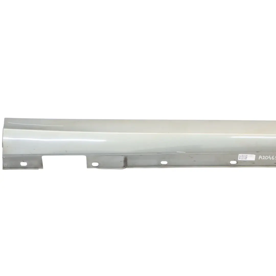 Side Skirt Door Sill Cover Right O/S Palladium Silver Metallic 792 to Mercedes W204 with Part number A2046980454 Mercedes W204 Side Skirt Door Sill Cover Right O/S Palladium Silver Metallic 792 - SKU A2046980454-PAL2 - Part number A2046980454