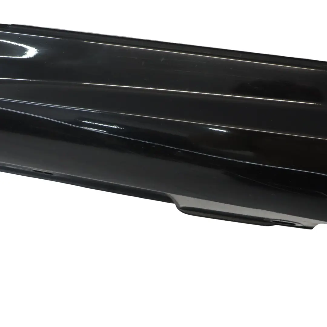 Mercedes W204 Side Skirt Cover Door Sill Panel Left N/S Obsidian Black - 197 - SKU A2046981354-OB - Part number A2046981354