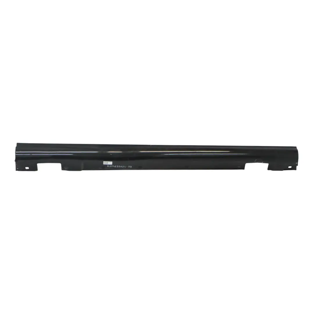 Mercedes W204 Schwellerleiste Blende Schweller Rechts Obsidian Schwarz - 197 - SKU A2046981454-OB - Teilenummer A2046981454