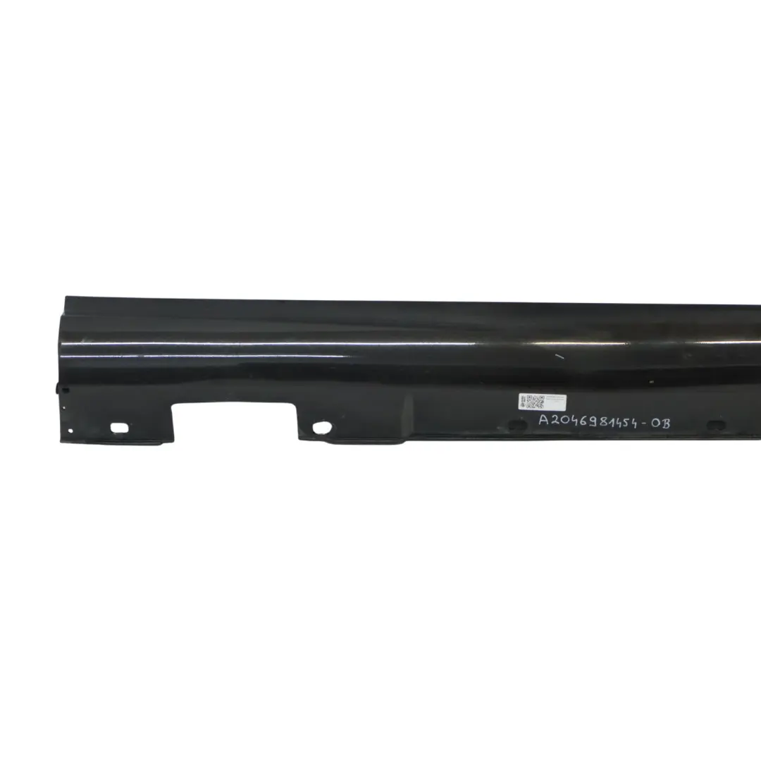 Mercedes W204 Gonna Laterale Copertura Soglia Porta Destra Obsidian Black - 197 - SKU A2046981454-OB - Numero di parte A2046981454