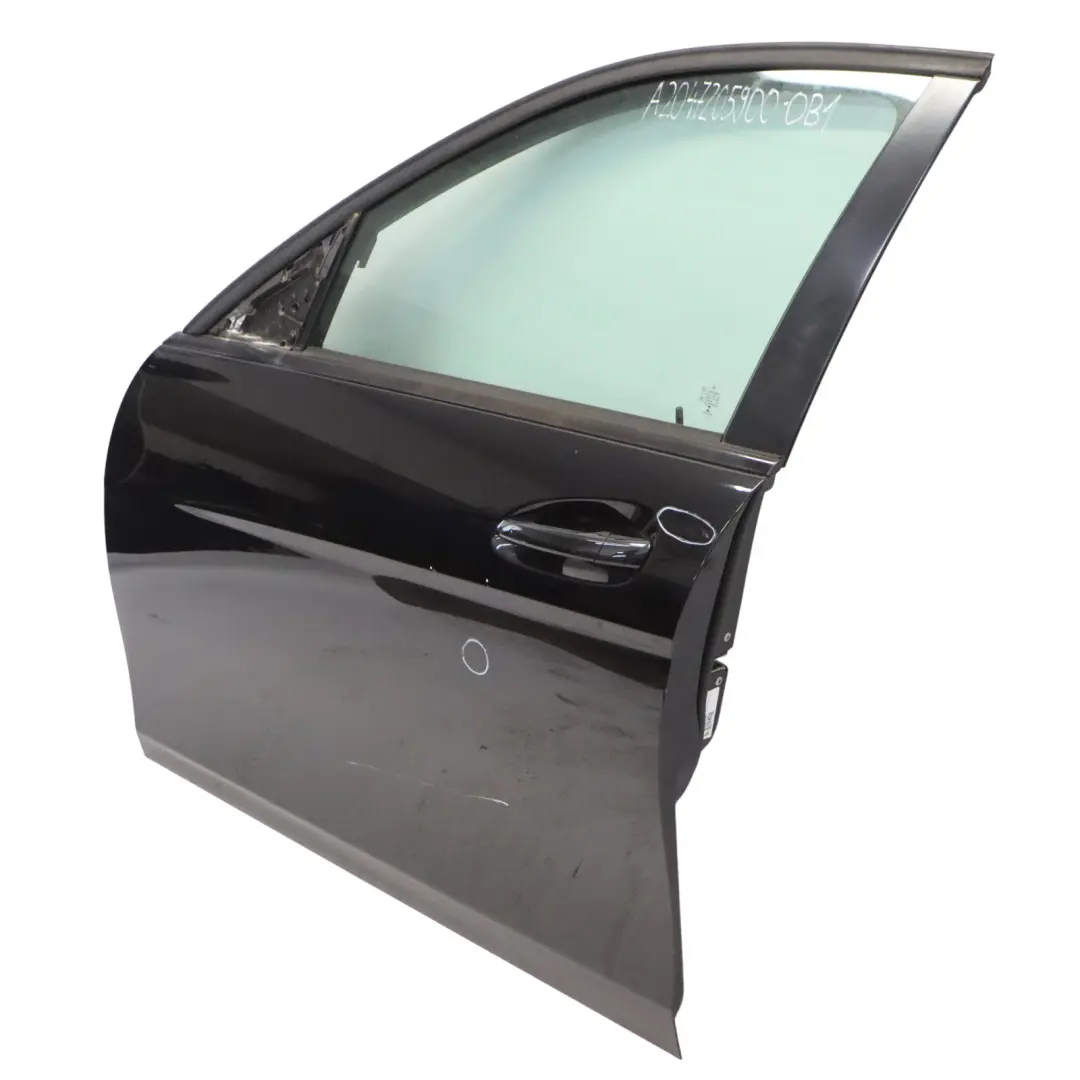 Puerta Delantera Izquierda Revestimiento Obsidian Black - 197 para Mercedes W204 con número de pieza A2047205900 Mercedes W204 Puerta Delantera Izquierda Revestimiento Obsidian Black - 197 - SKU A2047205900-OB1 - Número de pieza A2047205900