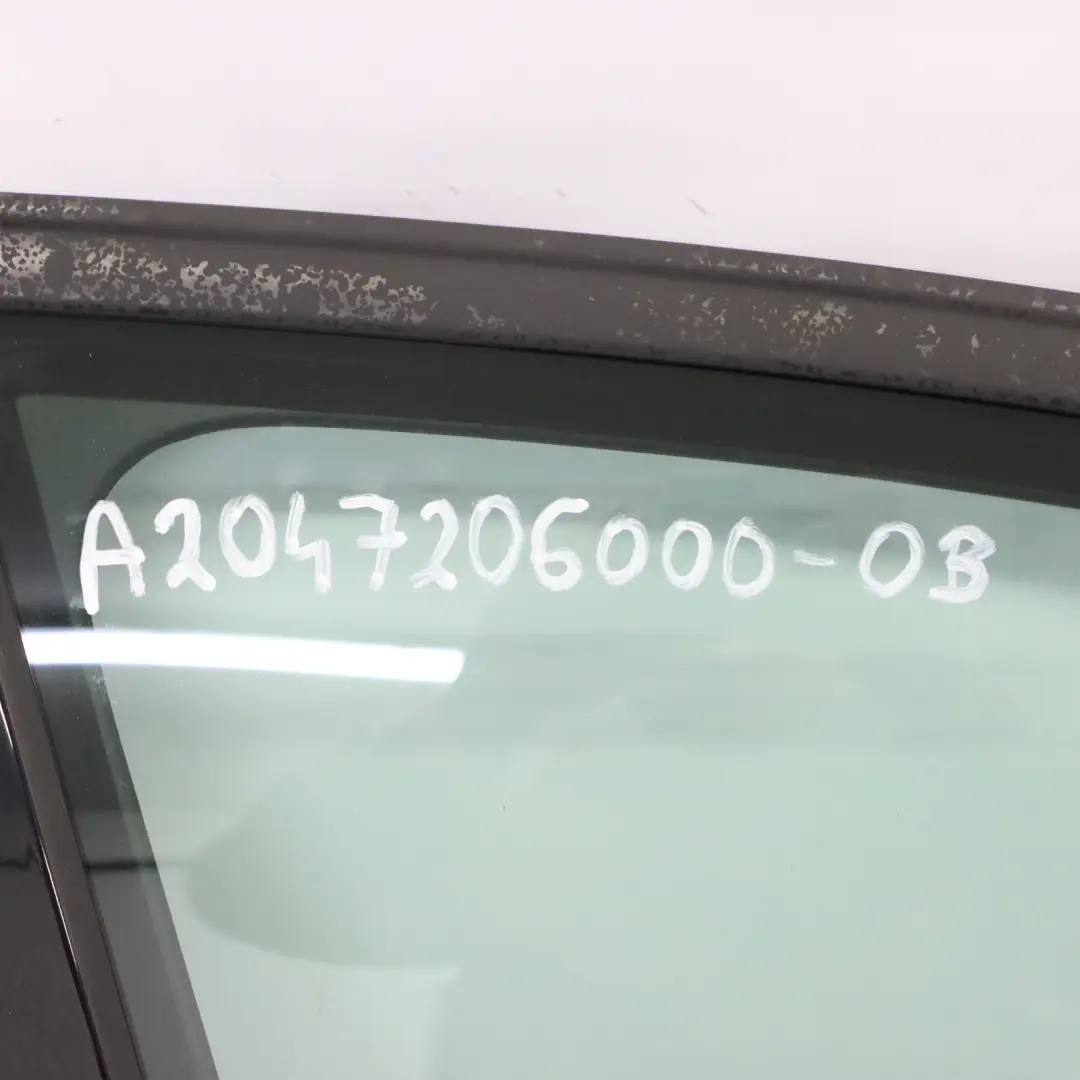 Mercedes W204 Door Front Right O/S Covering Obsidian Black Metallic - 197 - SKU A2047206000-OB - Part number A2047206000