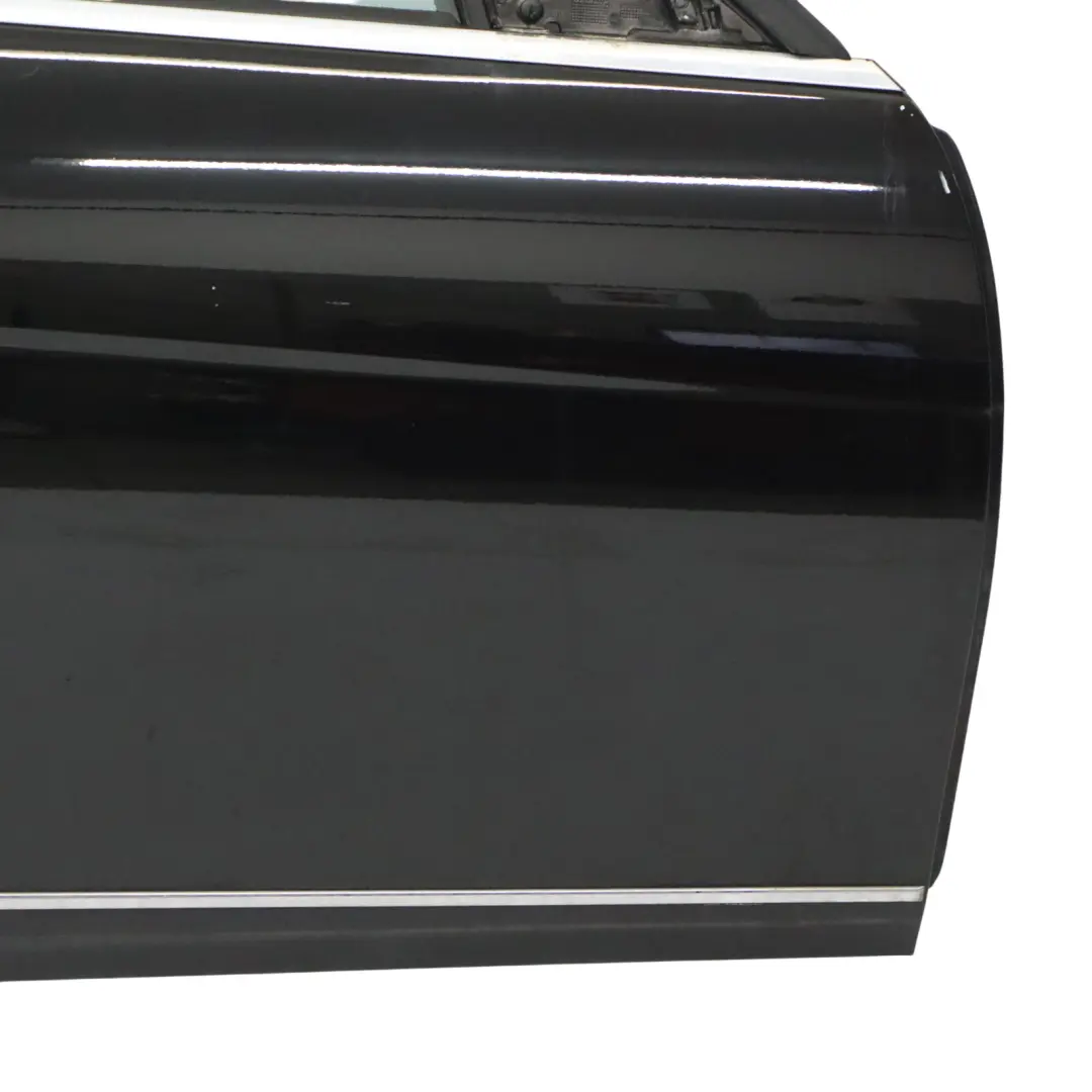Mercedes W204 Door Front Right O/S Covering Obsidian Black Metallic - 197 - SKU A2047206000-OB - Part number A2047206000
