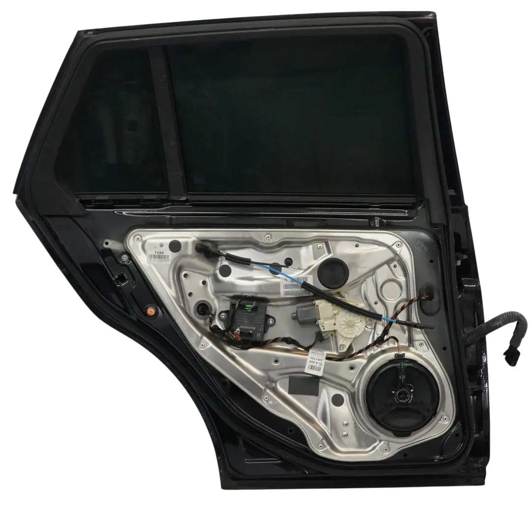 Mercedes S204 Estate Door Rear Left N/S Covering Obsidian Black Metallic - 197 - SKU A2047302300-OB2 - Part number A2047302300