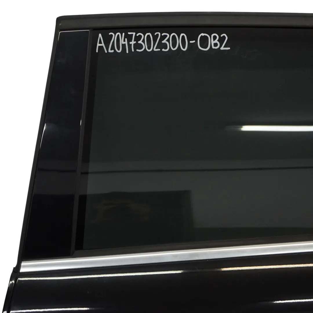 Mercedes S204 Revêtement Porte Arrière Gauche Pour Break Noir Obsidienne - 197 - SKU A2047302300-OB2 - Numéro de pièce A2047302300