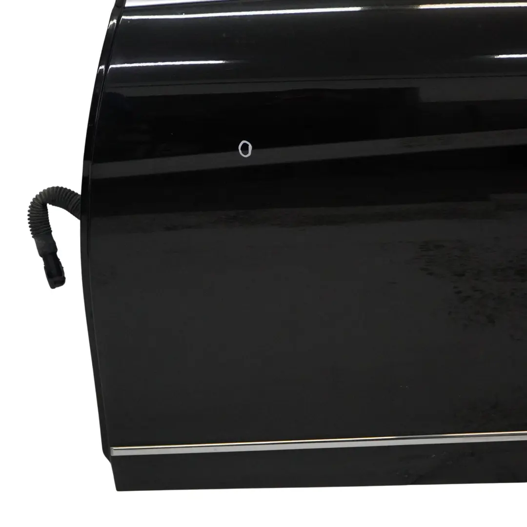 Door Rear Left N/S Covering Obsidian Black Metallic - 197 to Mercedes S204 Estate with Part number A2047302300 Mercedes S204 Estate Door Rear Left N/S Covering Obsidian Black Metallic - 197 - SKU A2047302300-OB2 - Part number A2047302300