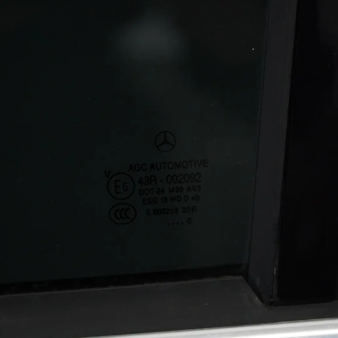 Mercedes S204 Estate Porta Posteriore Sinistra Rivestimento Obsidian Nero - 197 - SKU A2047302300-OB2 - Numero di parte A2047302300