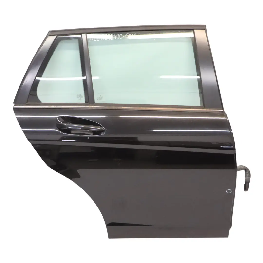 Mercedes S204 Kombi Tür Hinten Rechts Verkleidung Obsidian Schwarz - 197 - SKU A2047302400-OB1 - Teilenummer A2047302400