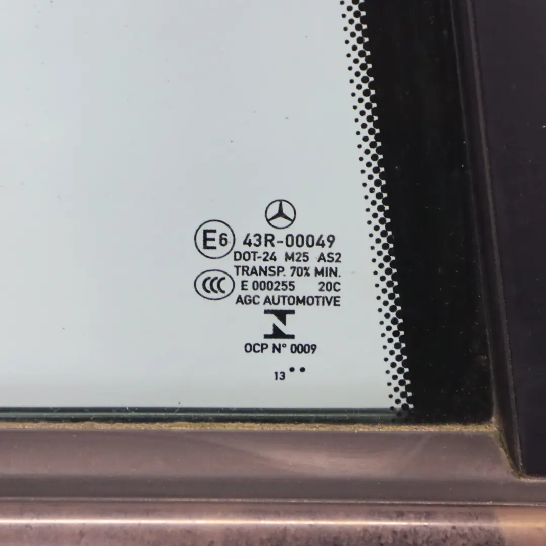 Mercedes S204 Kombi Tür Hinten Rechts Verkleidung Obsidian Schwarz - 197 - SKU A2047302400-OB1 - Teilenummer A2047302400