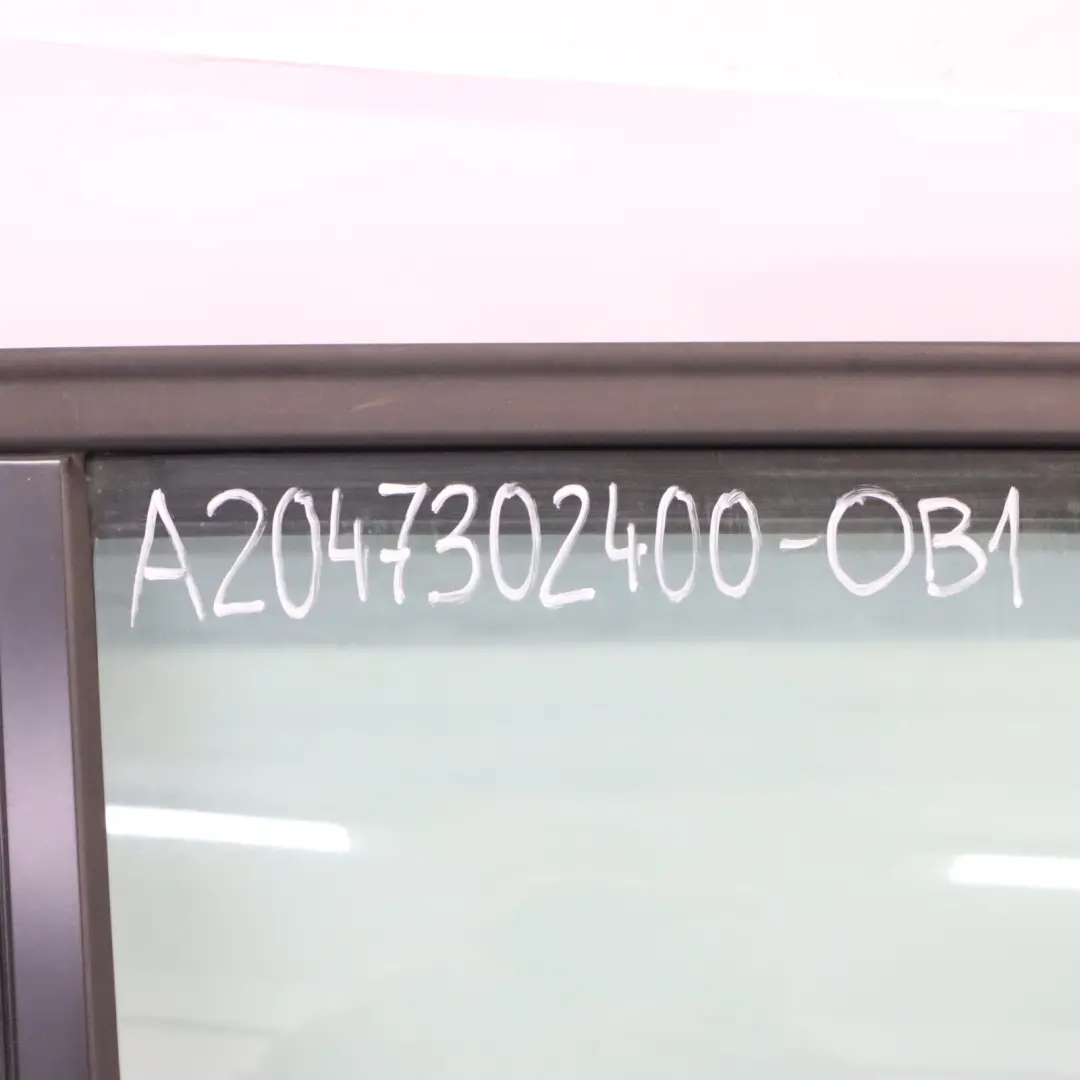 Mercedes S204 Kombi Tür Hinten Rechts Verkleidung Obsidian Schwarz - 197 - SKU A2047302400-OB1 - Teilenummer A2047302400