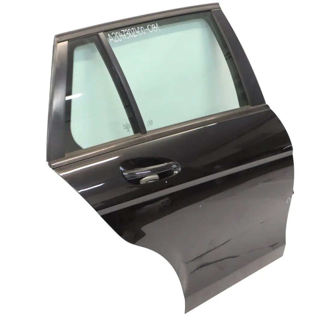 Mercedes S204 Kombi Drzwi Prawe Tylne Obsidian Black Czarny Metalik - 197 - SKU A2047302400-OB1 - Numer Części A2047302400