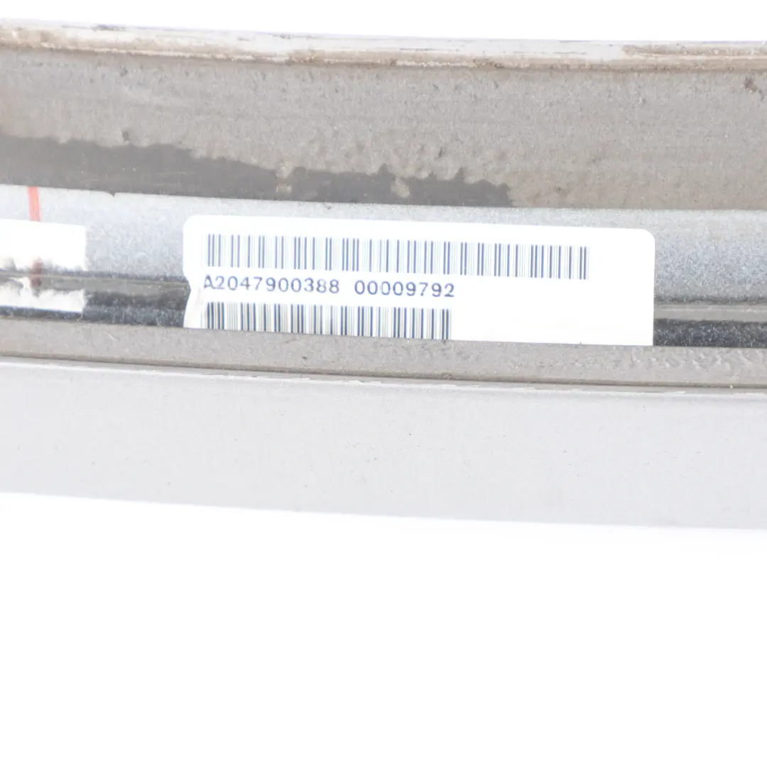 Mercedes W204 Rear Boot Lid Tailgate Moulding Trim Strip Palladium Silver - 792 - SKU A2047900388-PAL - Part number A2047900388