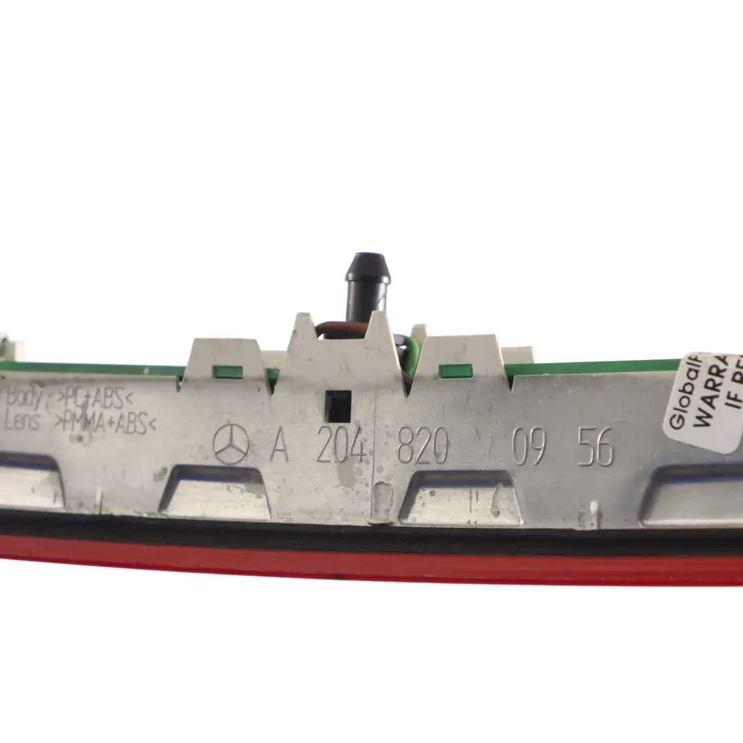 Mercedes S204 Estate Rear Additional Third Brake Light Stop Lamp - SKU A2048200956 - Part number A2048200956