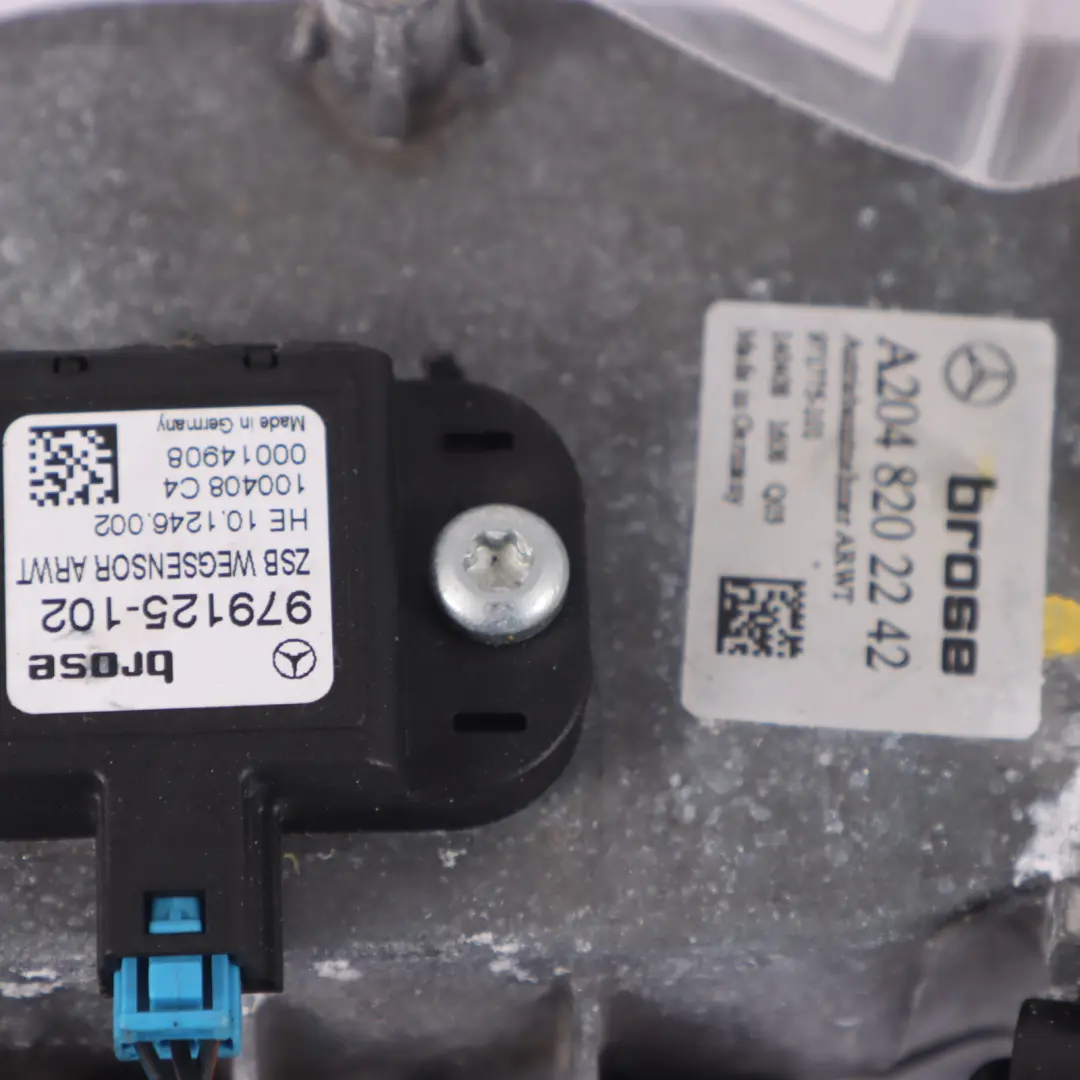 Mercedes S204 Heck Klappe Hydraulik Pumpe Kofferraum Deckel Motor - SKU A2048202242 - Teilenummer A2048202242