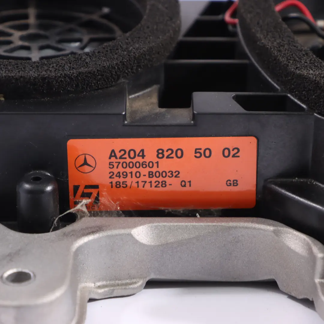 Mercedes W204 C207 Głośnik Subwoofer Bagażnik Tylna Półka - SKU A2048205002 - Numer Części A2048205002