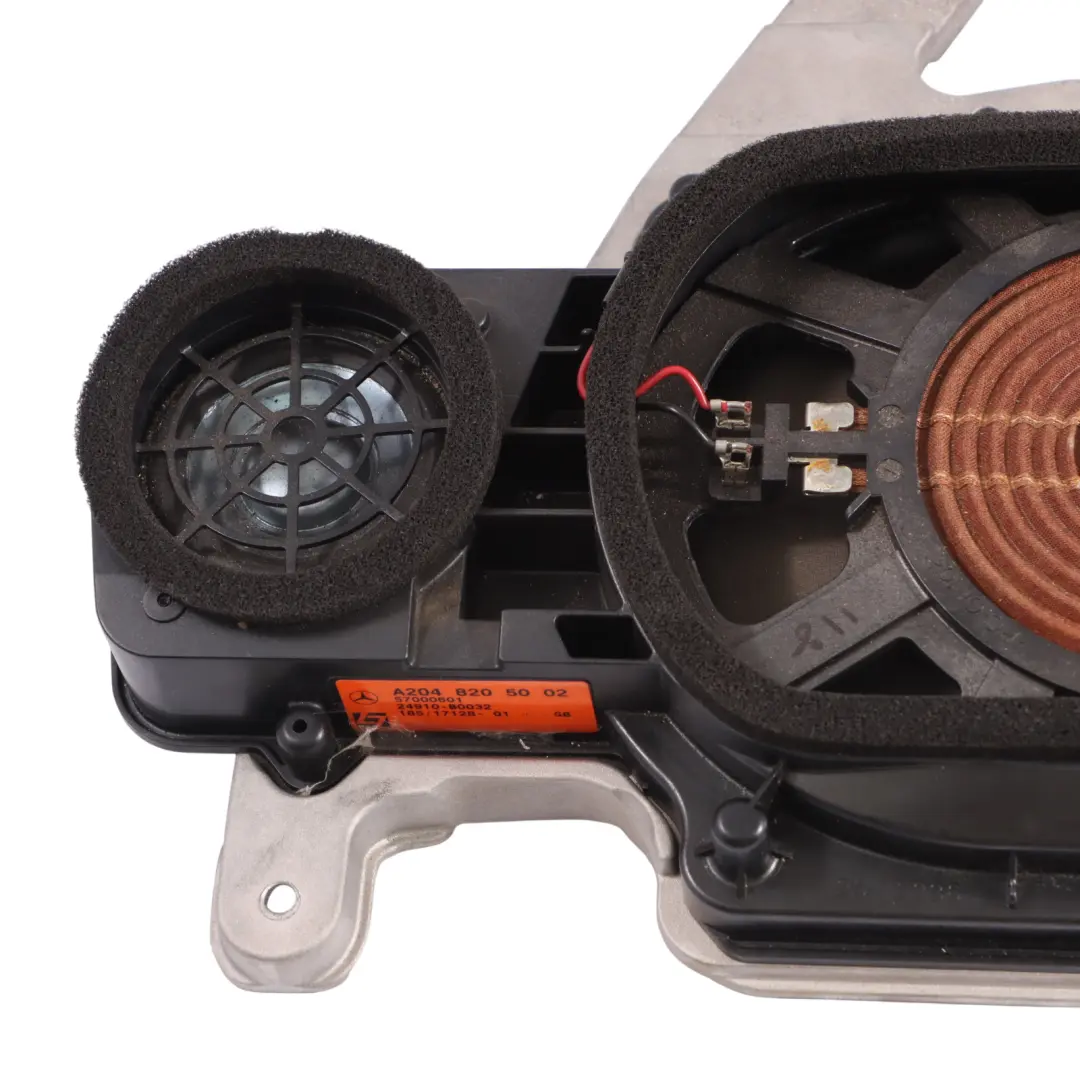 Mercedes W204 C207 Głośnik Subwoofer Bagażnik Tylna Półka - SKU A2048205002 - Numer Części A2048205002