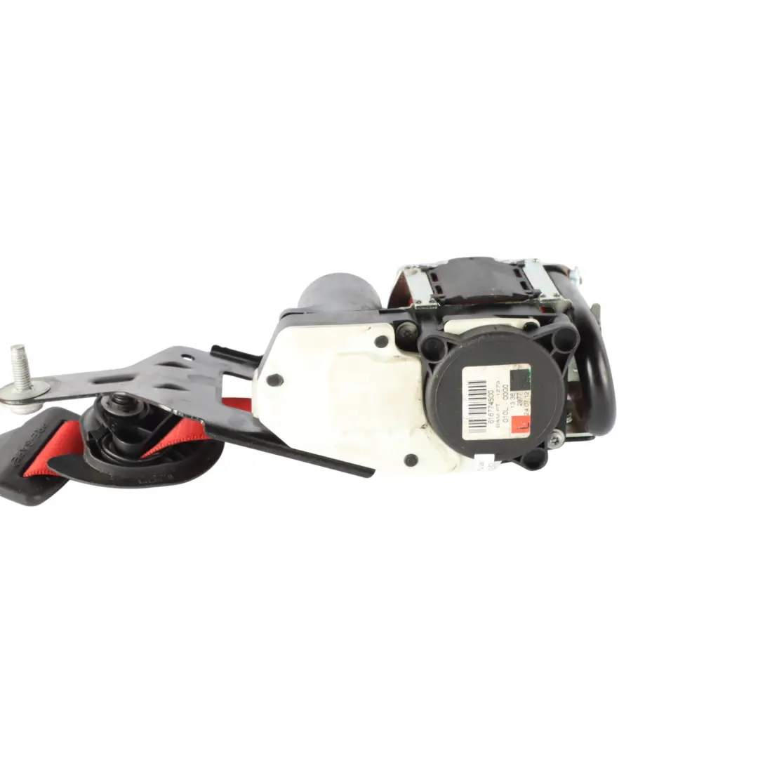 Mercedes S204 Front Upper Tensioner Seat Belt Seatbelt Left N/S Red - SKU A2048602385-1 - Part number A2048602385