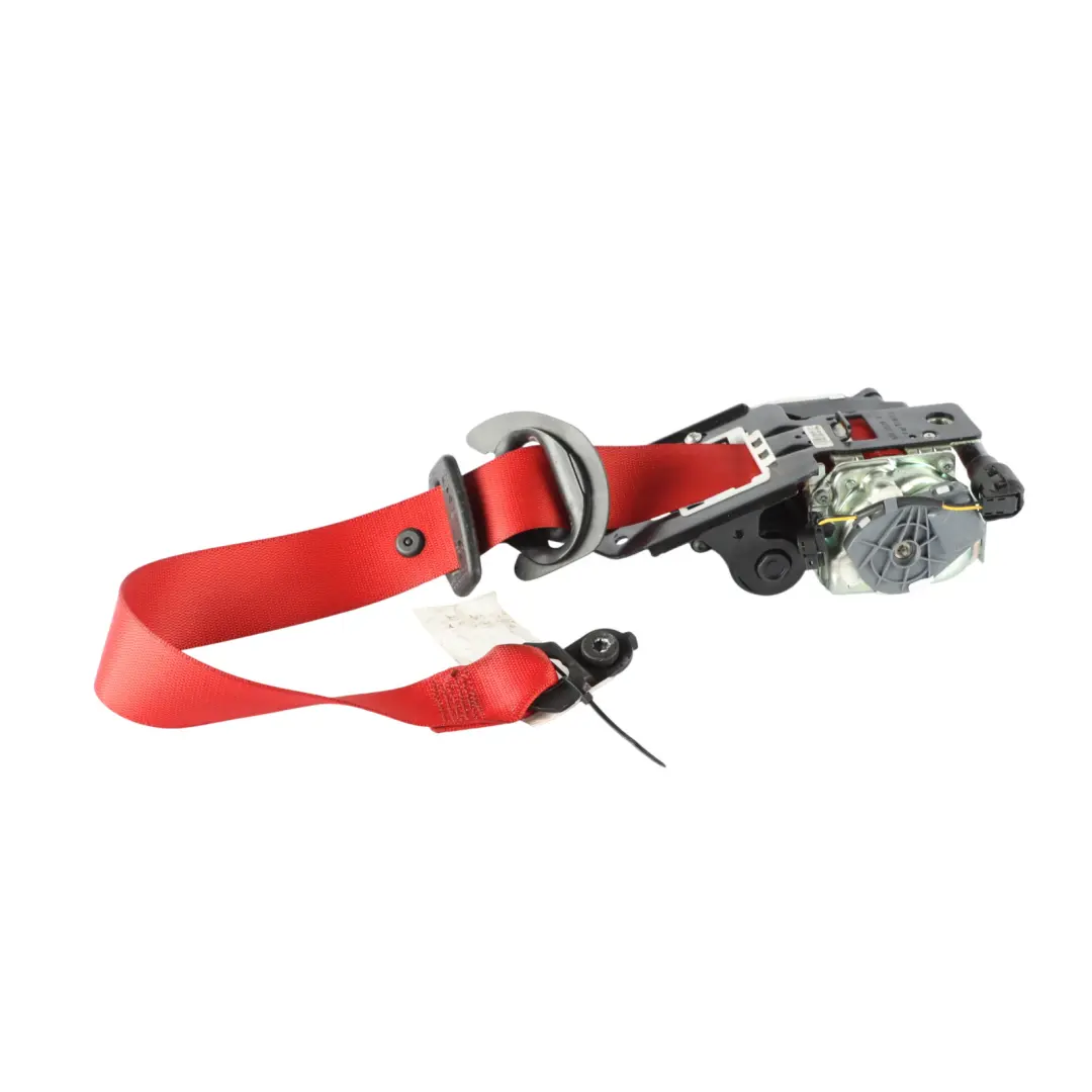 Mercedes S204 Front Upper Tensioner Seat Belt Seatbelt Left N/S Red - SKU A2048602385-1 - Part number A2048602385