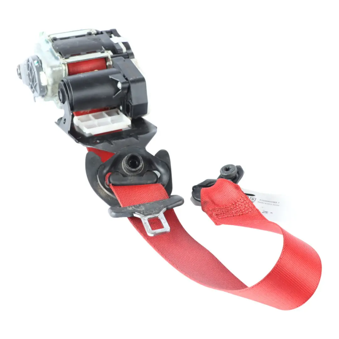 Superior Delantero Cinturón Seguridad Derecho Rojo para Mercedes S204 con número de pieza A2048602485 Mercedes S204 Superior Delantero Cinturón Seguridad Derecho Rojo - SKU A2048602485-1 - Número de pieza A2048602485