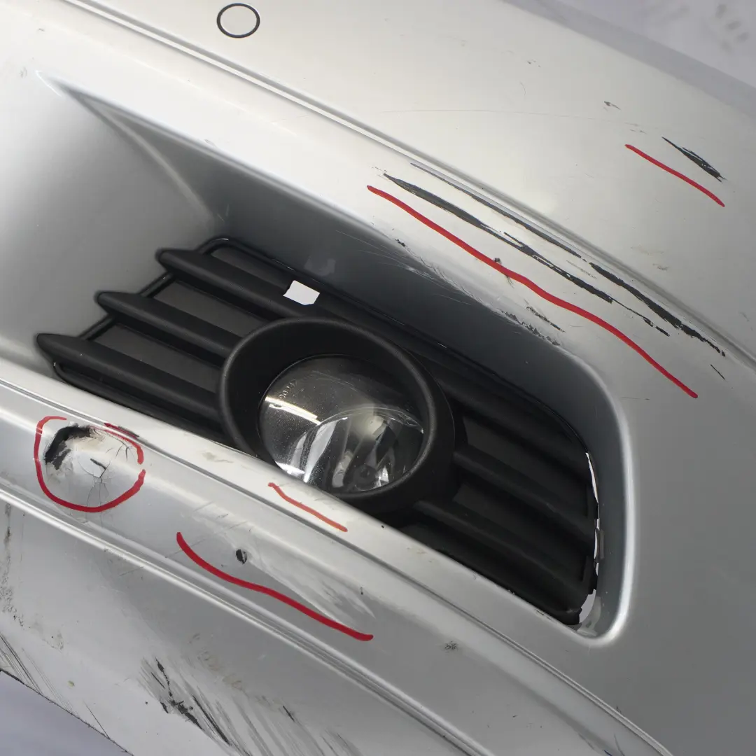 Mercedes W204 Front Bumper Sport Trim Panel Cover Iridium Silver Metallic 775 - SKU A2048800640-IRS - Part number A2048800640