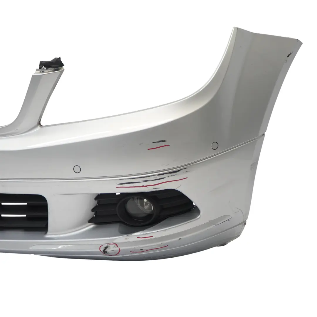 Mercedes W204 Zderzak Przedni Iridium Silver Srebrny Metalik - 775 - SKU A2048800640-IRS - Numer Części A2048800640