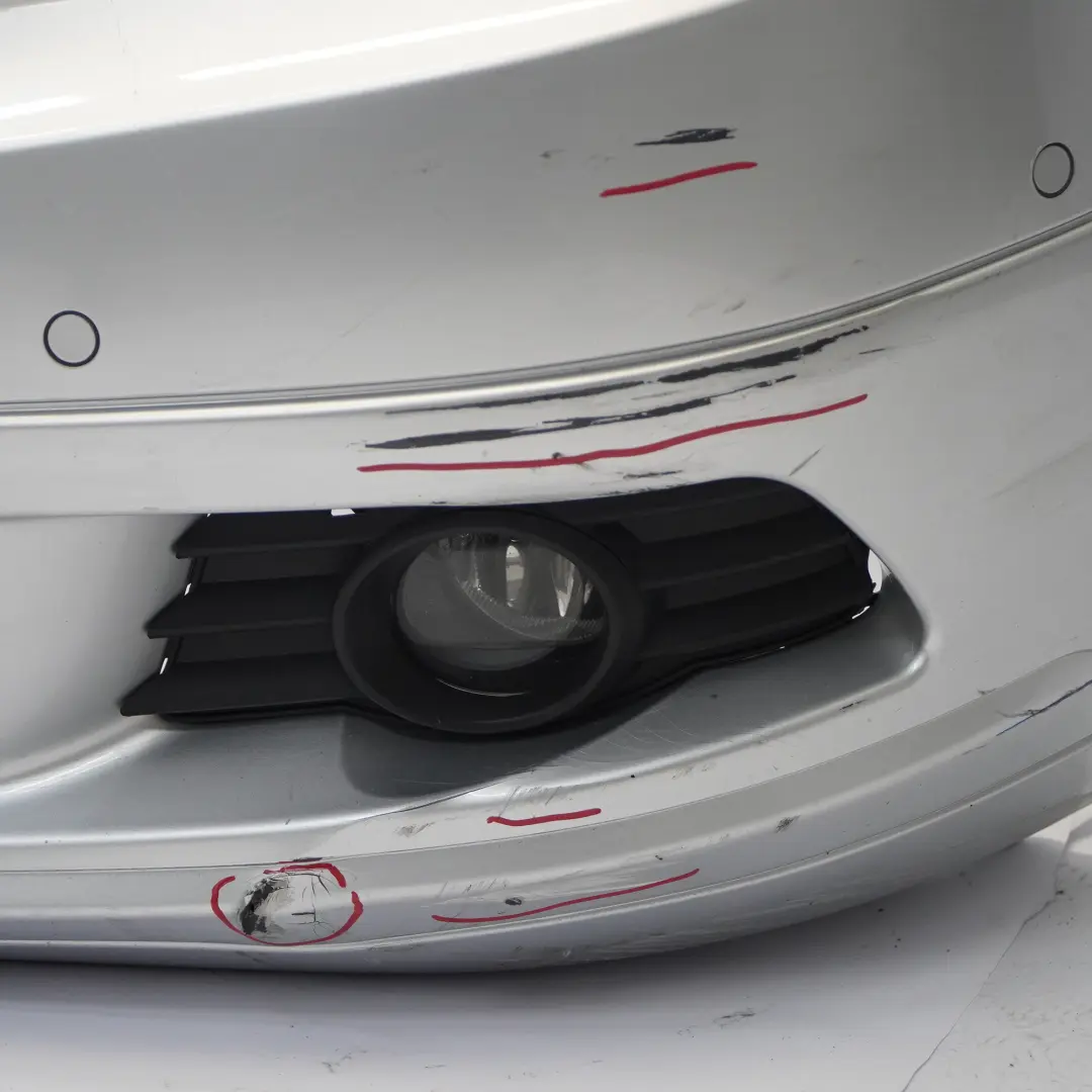 Mercedes W204 Front Bumper Sport Trim Panel Cover Iridium Silver Metallic 775 - SKU A2048800640-IRS - Part number A2048800640