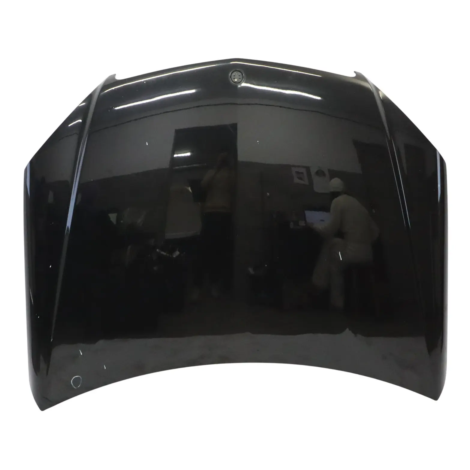 Mercedes W204 Hood Bonnet Trim Panel Obsidian Black Metallic - 197