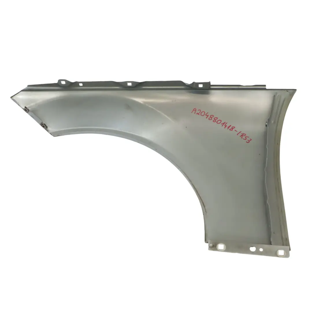 Mercedes W204 alare laterale anteriore destro parafango Iridium Argento - 775 - SKU A2048801418-IRS3 - Numero di parte A2048801418