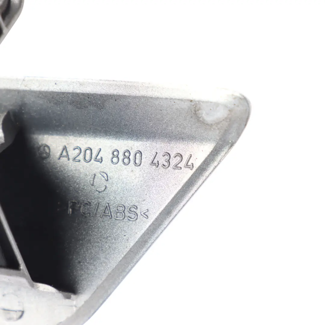 Mercedes W204 Head Light Washer Cover Right O/S Palladium Silver 792 - SKU A2048804324-PAL - Part number A2048804324
